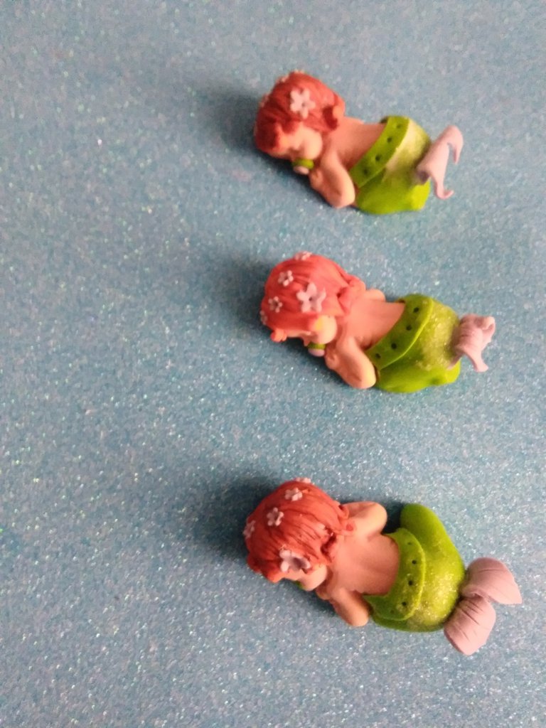 50 Pièces Bomboniere Naissance - Petits Pieds De Sirène Ariel - Fait Main En Italie
