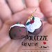 NATALE IN DOLCEZZE - Orecchini pudding - Dolce con glassa di zucchero e agrifoglio - miniature kawaii handmade
