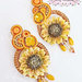 Orecchini “Sunflowers in the Sun”