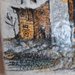 Mattone in ceramica di castelli bocciardata raffigurante panorama cm 13x8x1