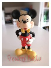 Cake Topper Mickey Mouse, Topolino in pasta di mais