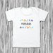 T-shirt scuola personalizzata con nome in cotone manica corta, maglietta per scuola, attività sportiva, attività ricreative