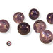 30 Perle Vetro - Tonde Sfera - 12 mm - Lilla - KMC12-L
