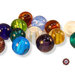 50 Perle Vetro - Tonde Sfera - 12 mm - Mix colors - KMC12-M