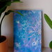 Quadro dipinto a mano - fluid painting - mandala dot painting - idea regalo, arredo casa 