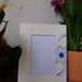 Cornice porta foto dipinta a mano - mandala dot painting - idea regalo - arredo casa 