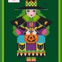 Witch -cross stitch pattern