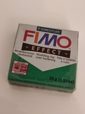 Panetto FIMO effect 502 glitter green