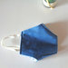 Mascherina di tessuto, modello origami 