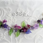 Bracciale fiori purple