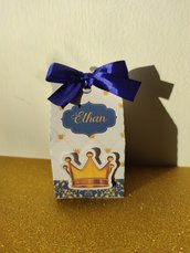 Scatolina piccolo principe segnaposto nascita battesimo compleanno bomboniera scatola scatoline  corona