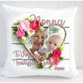 Cuscino Festa dei Nonni Personalizzato con Stampa Foto