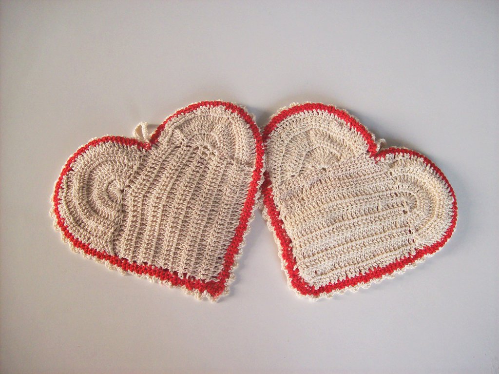 Oggetti A Forma Di Cuore Presine a forma di cuore - Per la casa e per te - Cucina - di Uncin