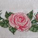 asciugamani bianchi con rose