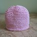 Cappellini in puro cotone per neonati
