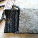 Borsetta a tracolla in feltro di pura lana vergine bicolore cm 13x13