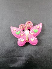 Farfalla sorridente in resina ultimo pezzo disponibile