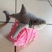 Shark Squalo Predatore Pupazzo Handmade Amigurumi Uncinetto Crochet Knitting