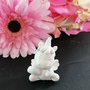 Unicorno 3d in gesso ceramico profumato per fai da te 5 cm 