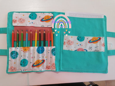 Borsa kit disegno- borsa porta colori - Bambini - Giocattoli - di R