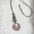 Collana in ceramica grigio metallizzato 