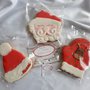 Biscotti decorati Natale forma babbo natale biscotto guanto renna cappello babbo natale biscotti 