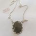 Collana stile vintage con giada siberiana