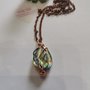 Collana abalone labradorite etiopia