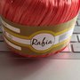 Raffia in viscosa cod 5 colore arancio flou