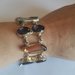 bracciale in argento vintage con ametista