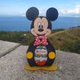 ♡Regalino fine festa Porta ovetto uovo Kinder Mickey Mouse Topolino Minnie