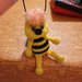 Bee Ape Crochet Amigurumi Pupazzo  Handmade Knitting Honeybee Apis Cartoon Gift