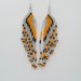 Orecchini pendenti di perline nativi americani. 