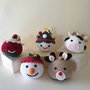 Palle di Natale amigurumi addobbi natalizi