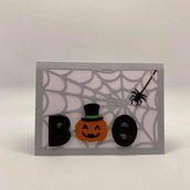 Card Halloween "BOO"