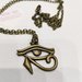 collana ciondolo occhio egizio di horus