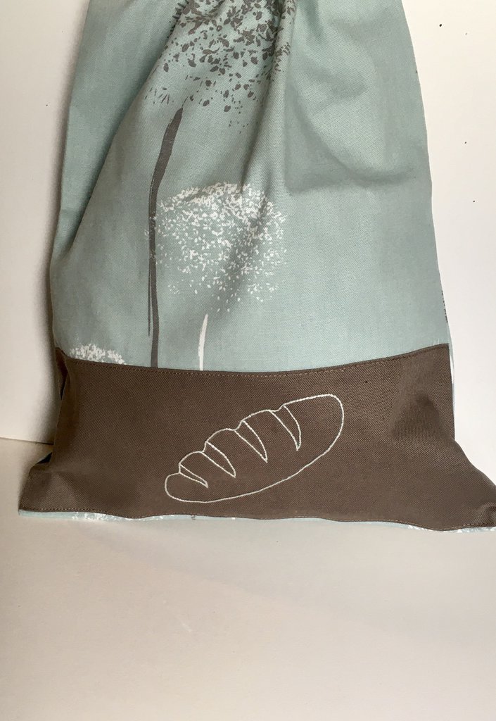 Sacchetto per il pane, 44 x 35 c, in cotone certificato GOTS con