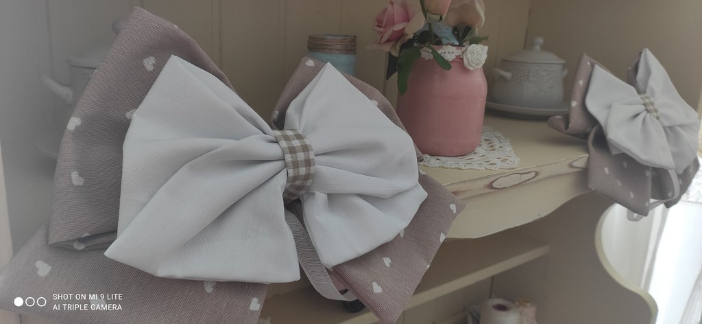 Set 36 Fiocchi In Velluto Pre-legati, 12,7x25,4 Cm, Con Laccio Trasparente - Per Decorazioni Natalizie E Festive
