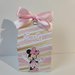 Scatolina battesimo nascita compleanno festa Minnie topolina confetti scatola box 