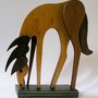Cavallo in legno  colorato- Sprinty