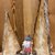 Doppio Albero in legno a punta  con sciatore  N. 10