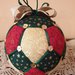 Kimekomi ball - decorazione natalizia - palla per albero di Natale