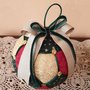 Kimekomi ball - decorazione natalizia - palla per albero di Natale