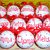 Palline di Natale personalizzate con nome -punto croce-