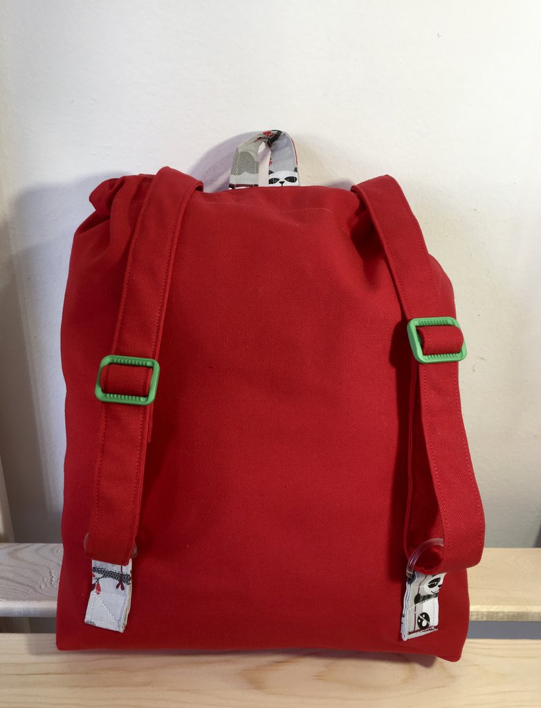 LolaPix Borsa Snack Personalizzata Per Bambini | Zaino In Corda 30x23 Cm | Fatto A Mano In Spagna Con Nome - 5