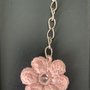 Bag charm/ Portachiavi a forma di fiore