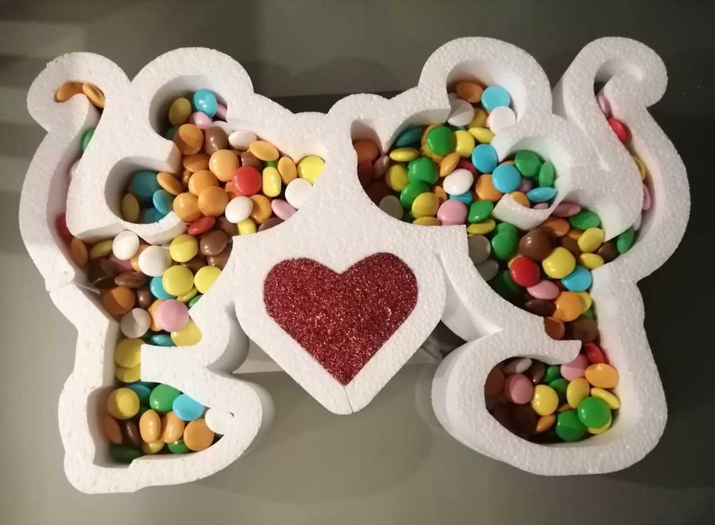 Porta Confetti Polistirolo - Pag 1 - Prodotti - Regali e Bomboniere