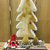 Albero in Legno con neve e Bimba (n.43)