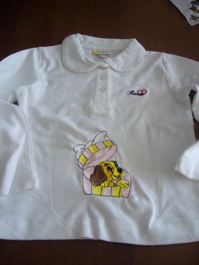 Petit Bateau - Camicetta A Maniche Lunghe Per Bambina