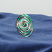 anello spirale verde
